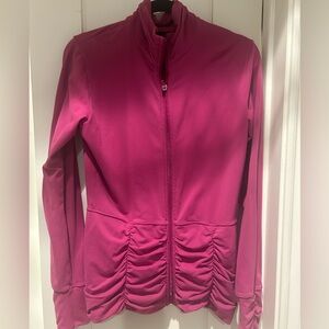Lucy Women's Fuchsia workout athletic Jacket